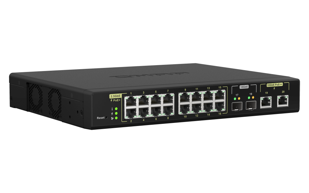QNAP QSW-M2116P-2T2S Switch
