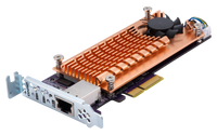 Thumbnail for QNAP M.2 SSD/10GbE PCIe Expansion Card (QM2-2P10G1T)
