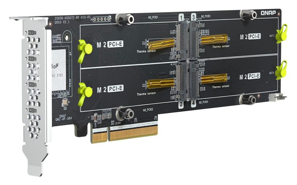 QM2 Expansion Card - QM2-4P-384