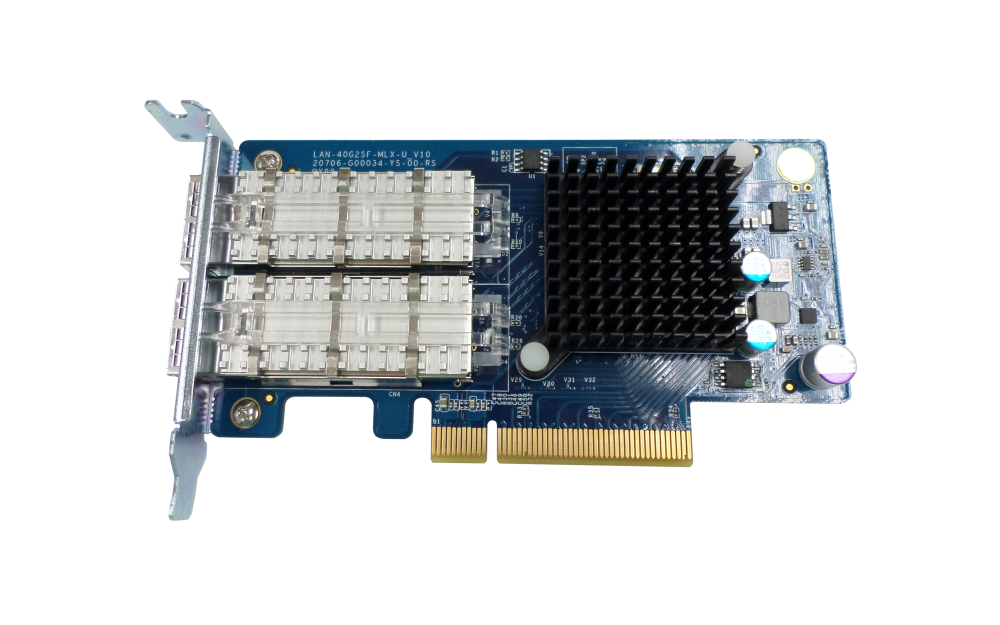 QNAP 40 GbE network expansion card (LAN-40G2SF-MLX)