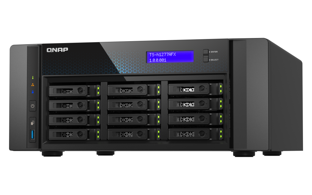QNAP TS-h1277AFX  High-performance all-flash NAS - TS-h1277AFX-R7-32G