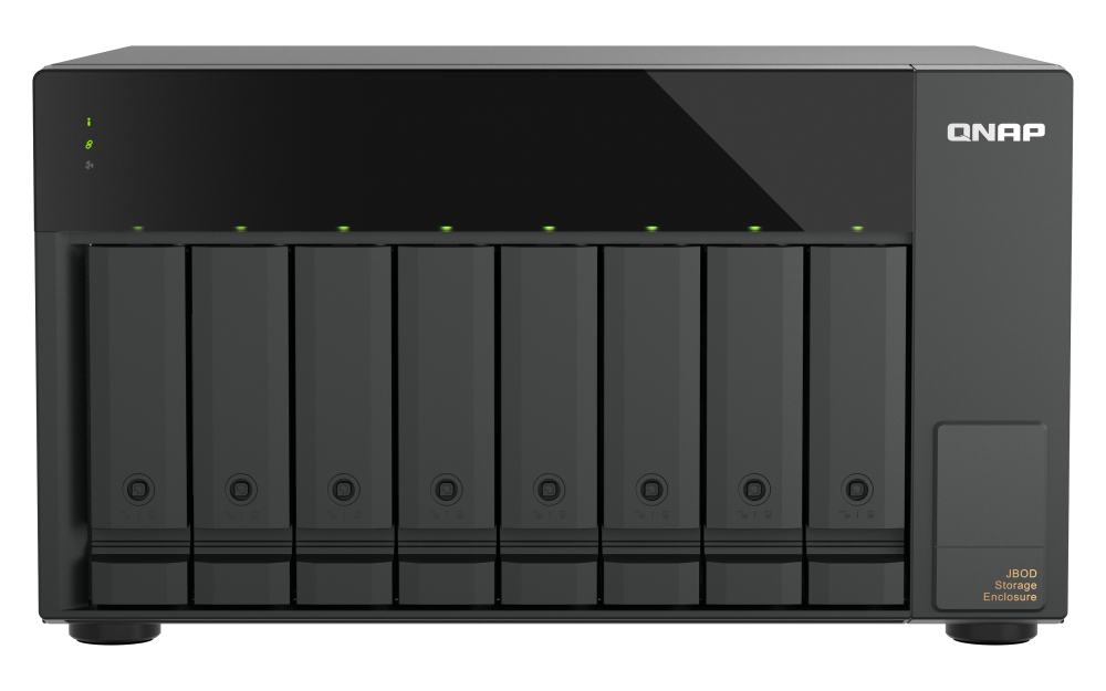 QNAP TL-D810TC4 | 8-Bay USB4 / Thunderbolt-Compatible Desktop JBOD