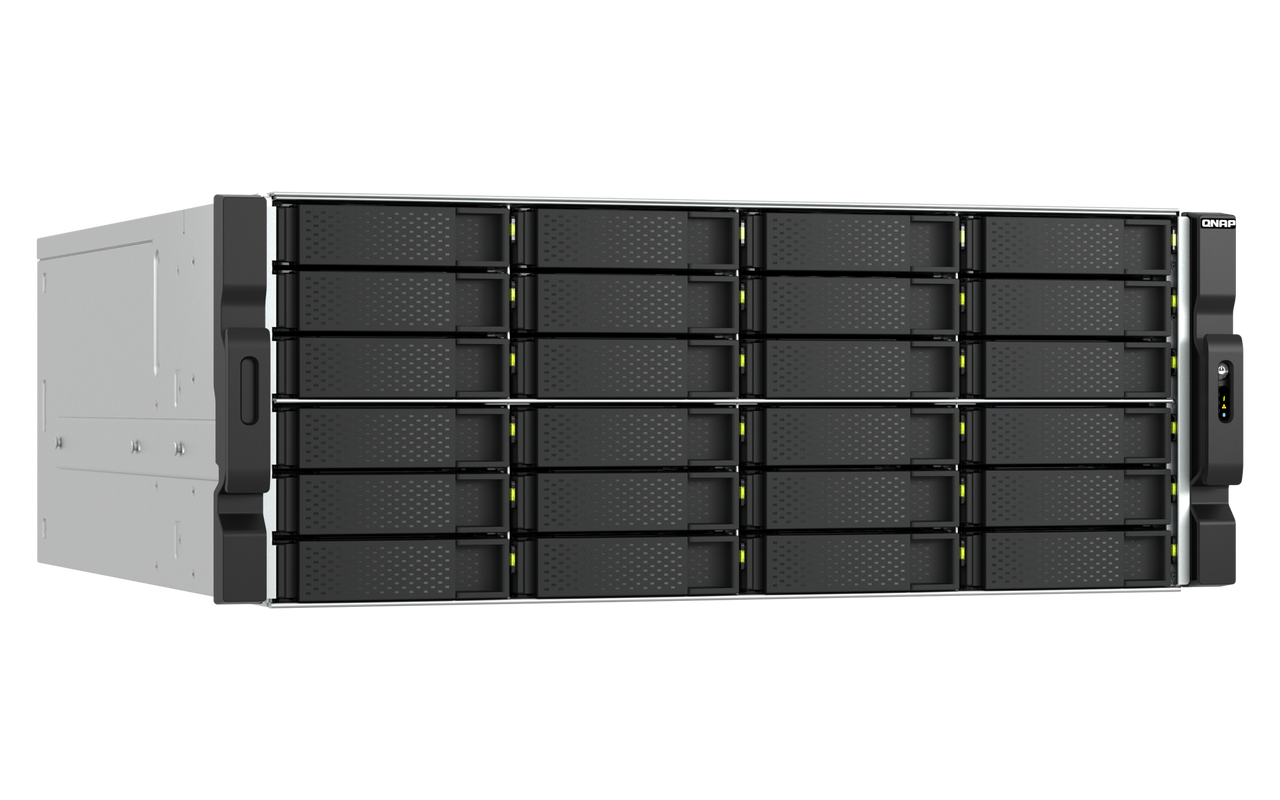 QNAP TS-h2477AXU-RP-R7-32G | 24-Bay Ryzen PRO Enterprise Rackmount ZFS NAS