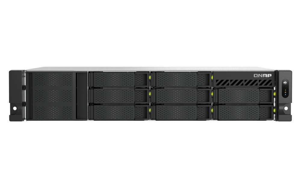 QNAP TS-h1065eU-8G | 10-Slot Short-Depth Hybrid Rackmount NAS