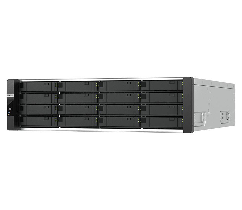 QNAP ES1686Adc-2142IT-128G | 16-Bay Active-Active Dual-Controller Enterprise Storage