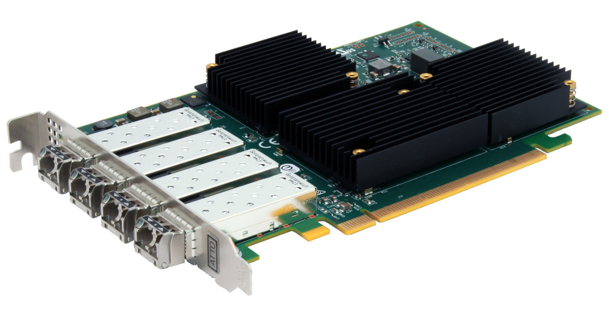 32Gb Celerity (model 324E) Quad-Port Gen 6 Fibre Channel Adapter (SFPs included)