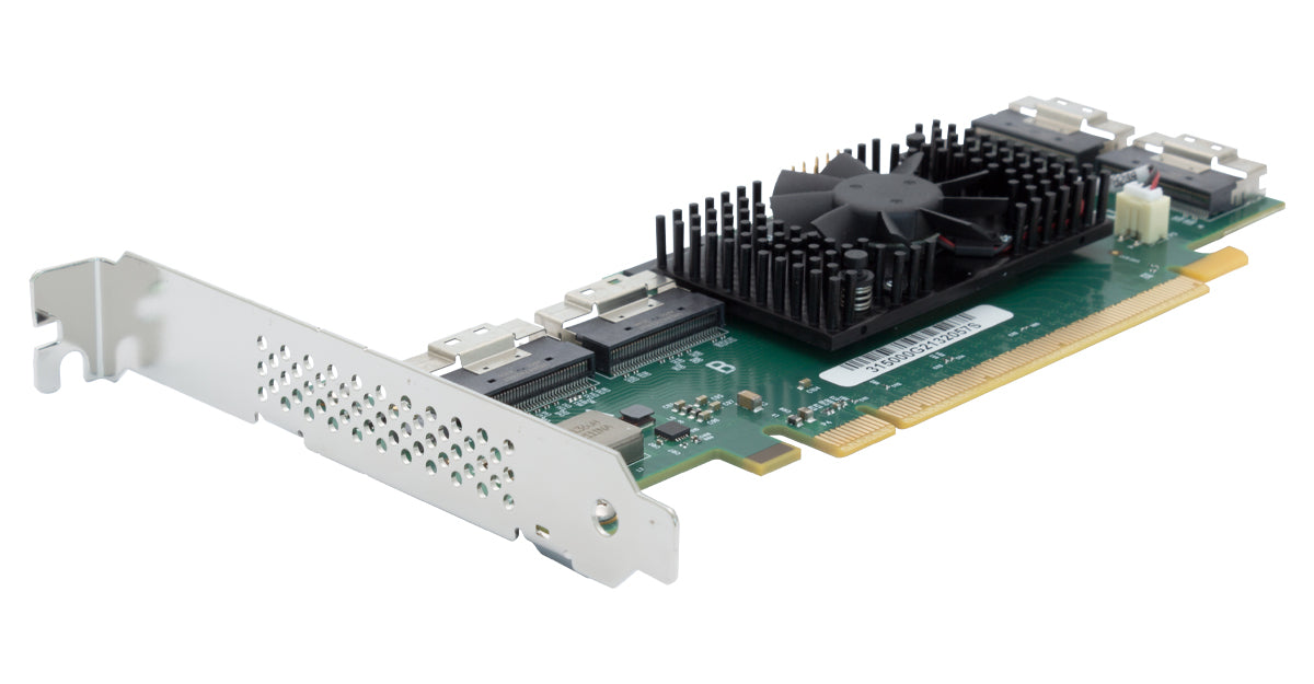 ExpressNVM (model S4FF) 16-Port Internal NVMe to PCIe 4.0 Switched NVMe Adapter