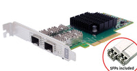 Thumbnail for 10Gb FastFrame 3 (model N322-10S) Dual-Port Ethernet SmartNIC (LC SFP+ included)