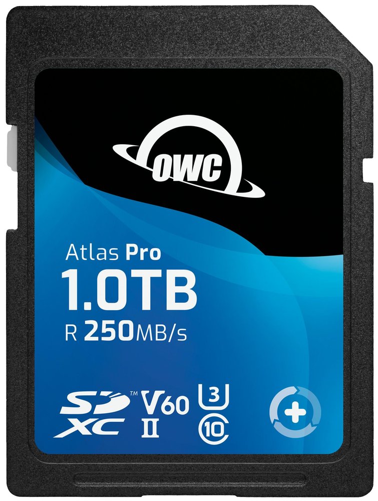 OWC 1.0TB Atlas Pro SDXC V60 UHS-II Memory Card