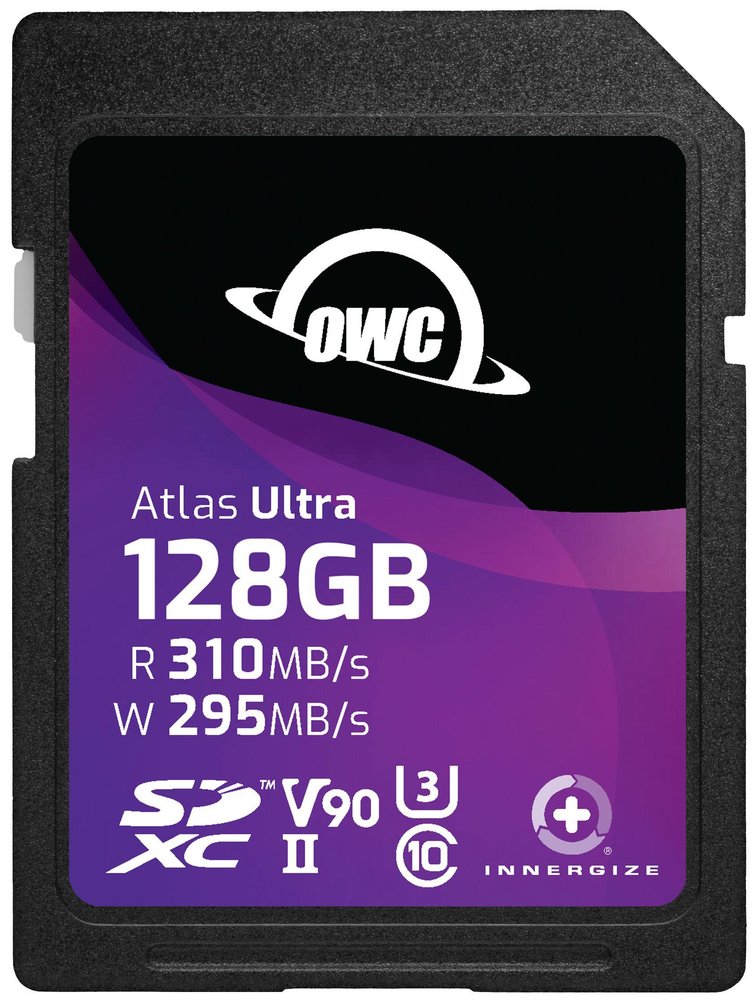 128GB OWC Atlas Ultra V90 SDXC Memory Card - Pro Speed
