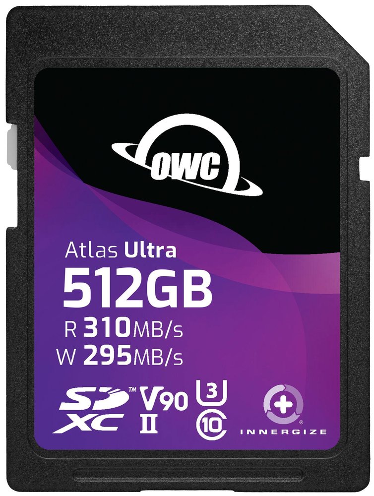 512GB OWC Atlas Ultra V90 SDXC Memory Card - Pro Speed