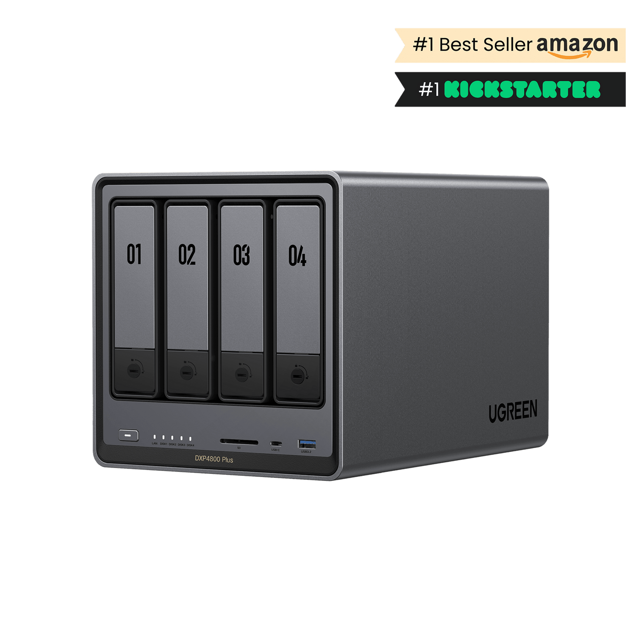 UGREEN NASync DXP4800 Plus – Powerful 4-Bay NAS Storage with Enhanced Performance