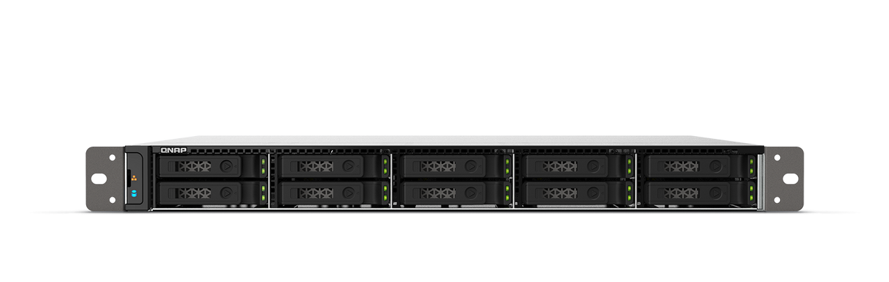 QNAP TS-h1090FU-7232P-32G | 10-Bay U.2 NVMe All-Flash 1U NAS