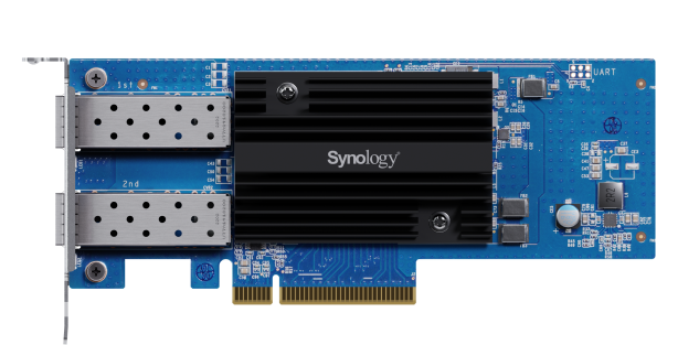 Synology E25G30-F2 Dual-Port 25GbE SFP28 PCIe Network Adapter