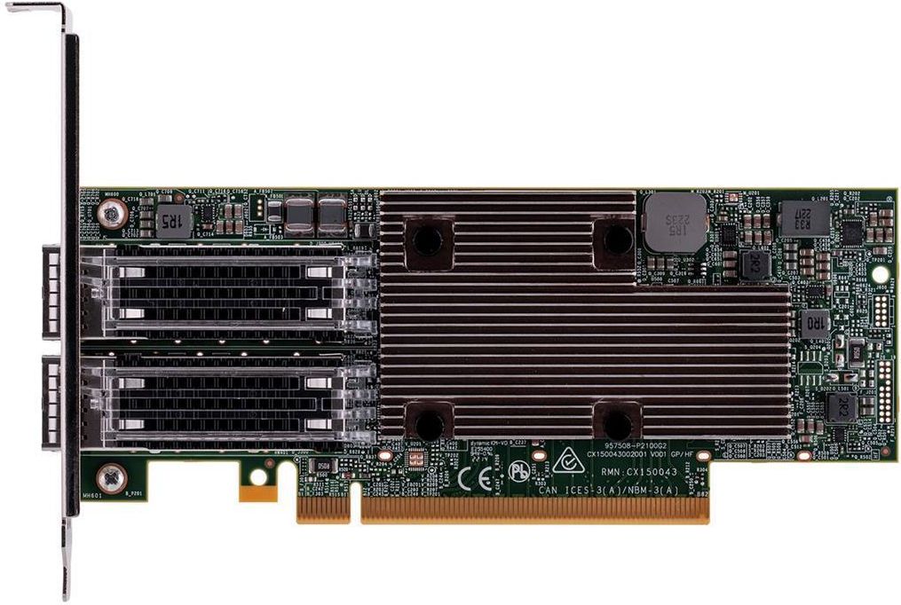 Broadcom BCM957508-P2100G Dual-Port 100GbE QSFP56 PCIe Network Adapter