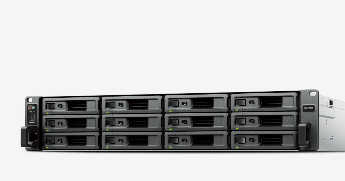 Synology RX1225RP 12-Bay Redundant Power RackStation Expansion Unit