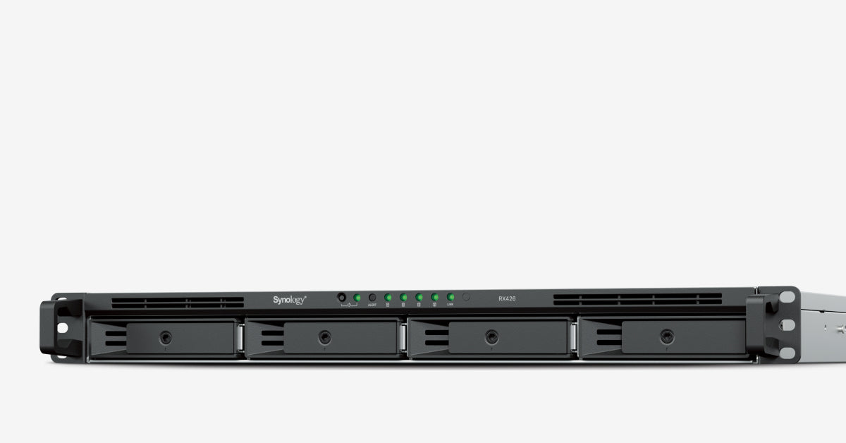 Synology RX426 4-Bay 1U RackStation Expansion Unit