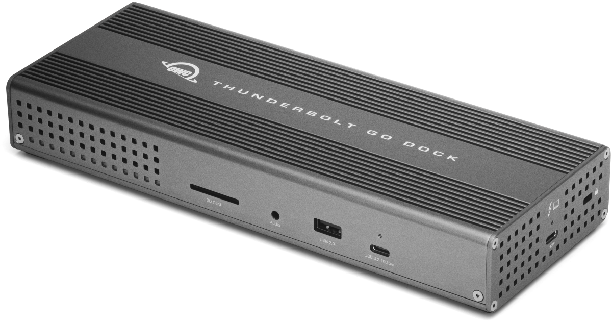 OWC Thunderbolt Go Dock: Optimized for Thunderbolt Share