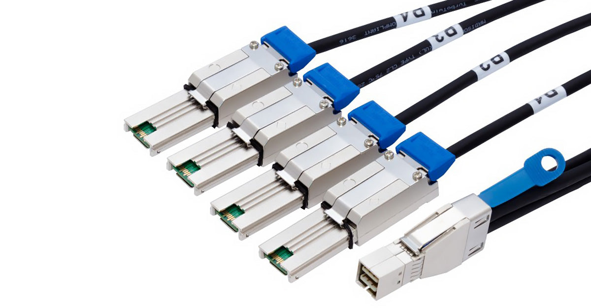 Cable, SAS External, SFF-8644 to SFF-8088, 1 meter