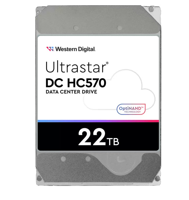 WD Ultrastar HC570 22TB SATA Enterprise Hard Drive Dubai UAE