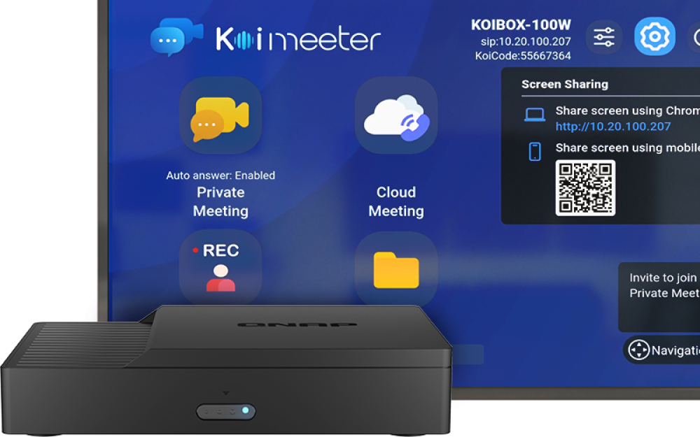 QNAP KoiBox-100W at best price in Dubai UAE